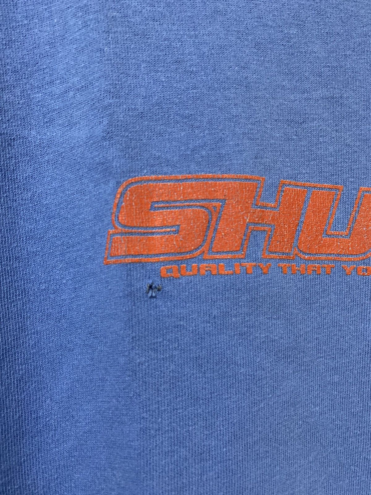 Vintage Vintage 90s Shuvit Skateboards Tshirt Size US L / EU 52-54 / 3 - 3 Thumbnail