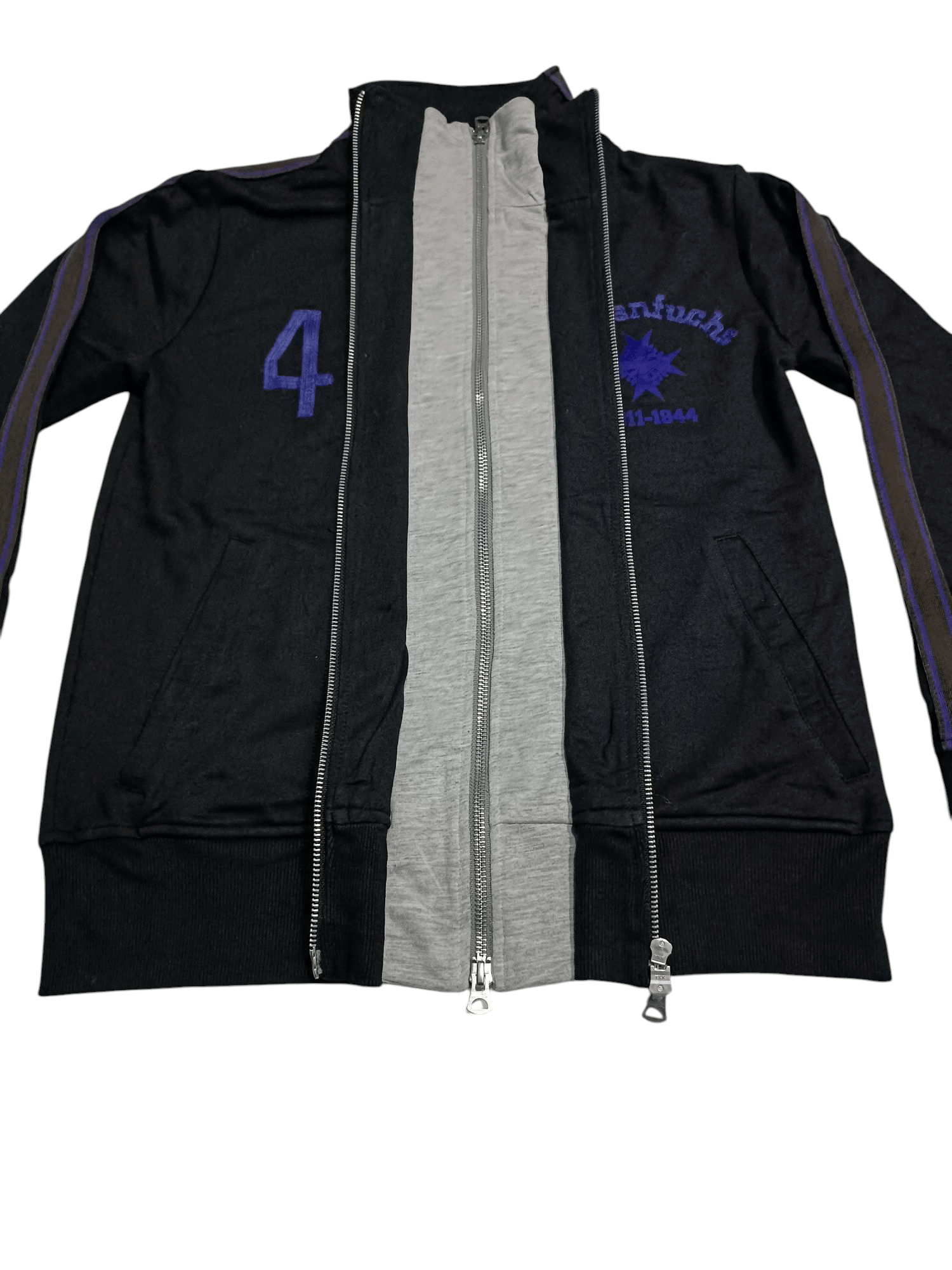 Japanese Brand × PPFM PPFM "The Dessert Fox" Double Zipper Sweater Jacket Size US M / EU 48-50 / 2 - 2 Thumbnail