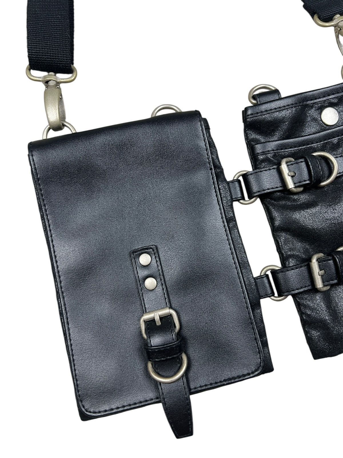 Japanese Brand × Other × Seditionaries Faux Leather Custom Made Bondage Sling Bag Size ONE SIZE - 2 Thumbnail