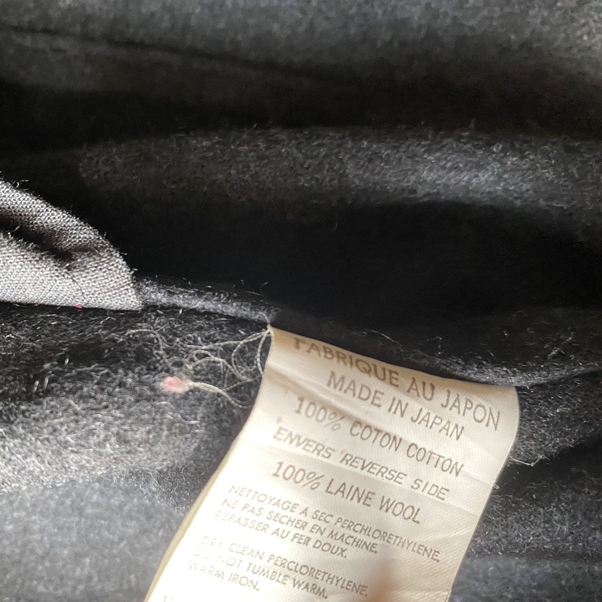Yohji Yamamoto Y’s Wool Lined Open Collar Jacket Size US M / EU 48-50 / 2 - 8 Thumbnail