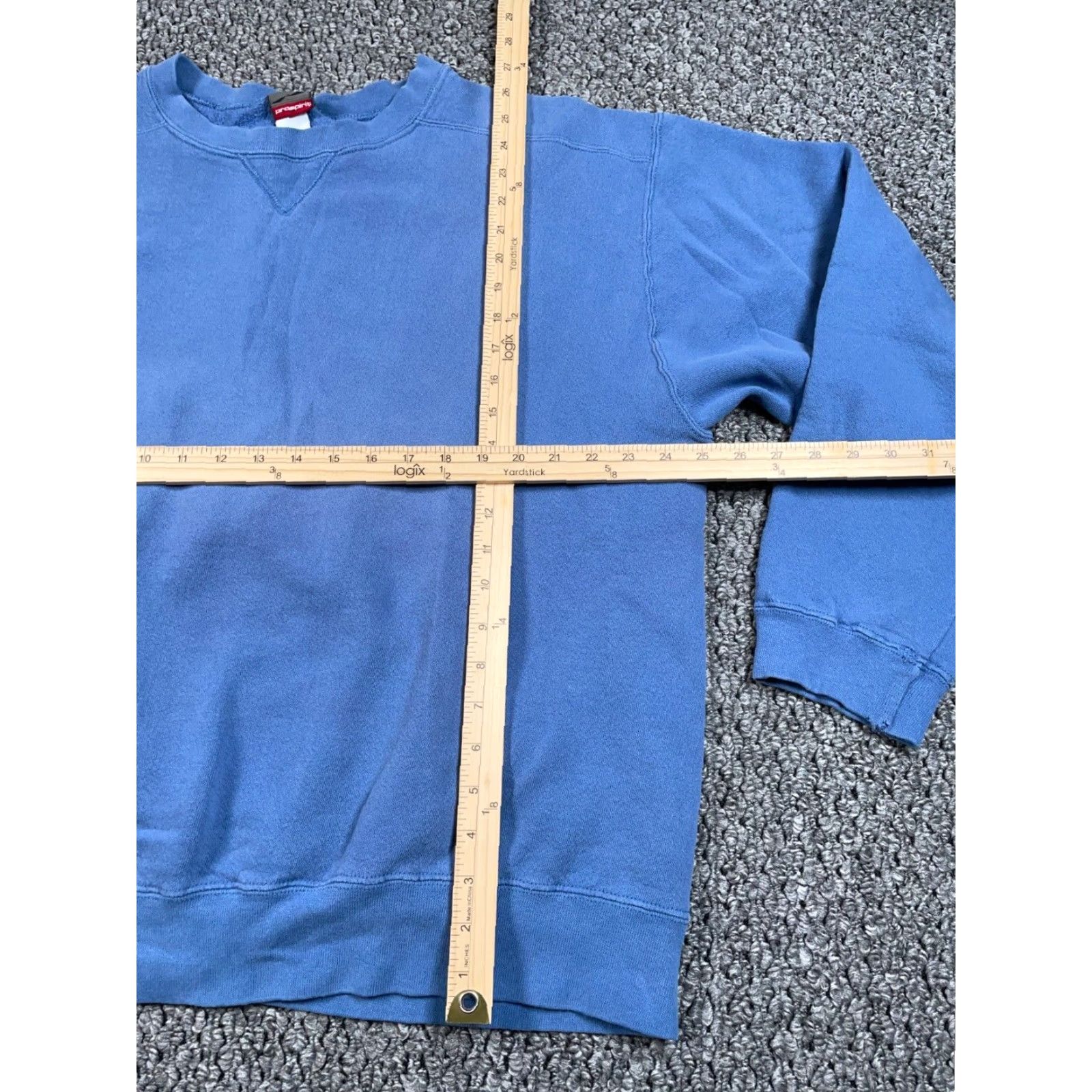 Vintage VINTAGE Pro Spirit Sweatshirt Mens XL Blue Crewneck Oversized 90s Faded Distressed Pullover Cotton-Poly Heavyweight Size US XL / EU 56 / 4 - 6 Thumbnail