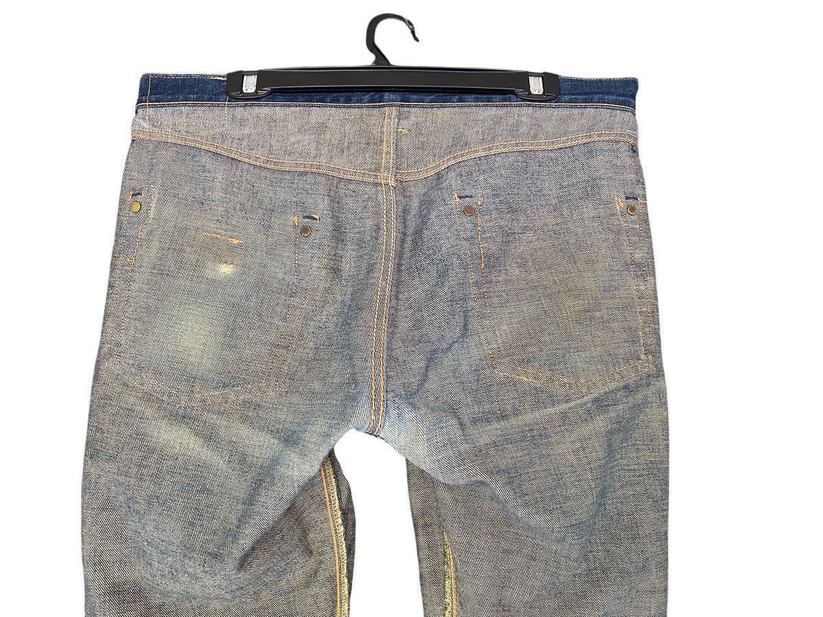 Denime Vintage🔥DENIME Selvage Aging Redline Jean W36 Size US 36 / EU 52 - 11 Thumbnail