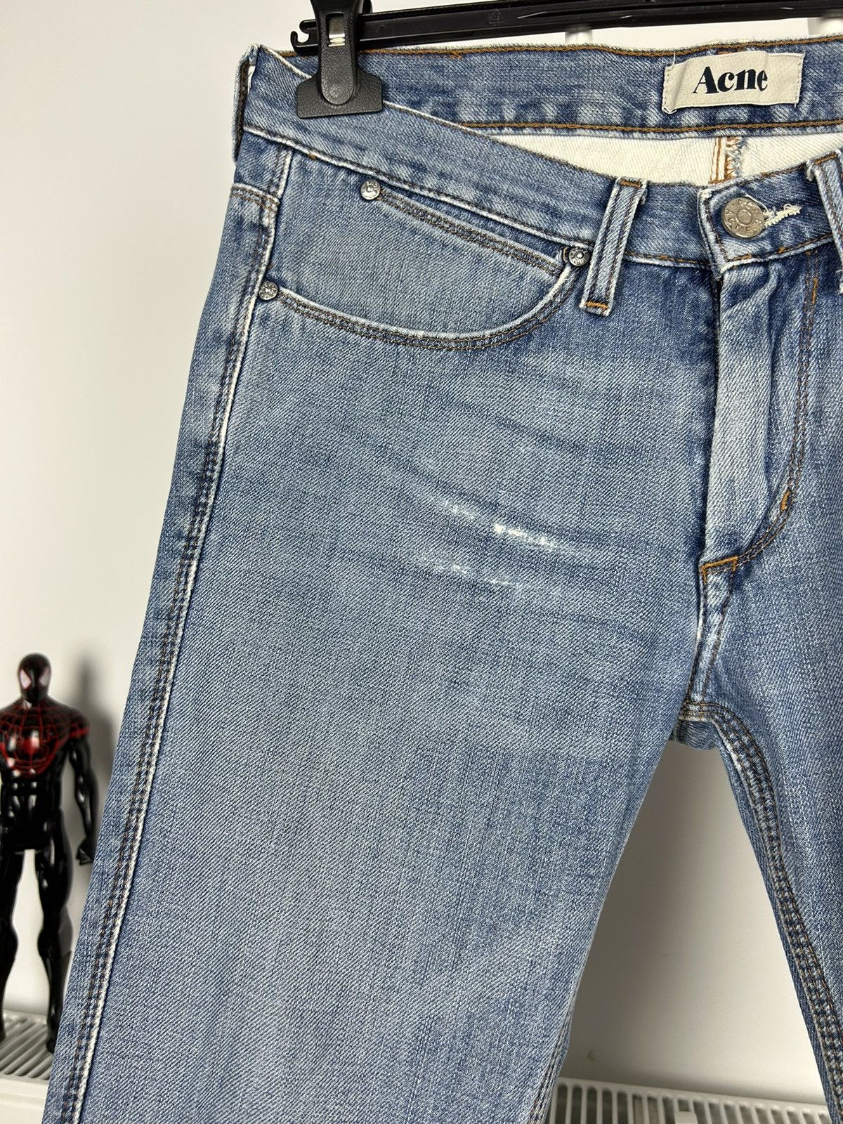 Acne Studios × Vintage Vintage Acne Studios Light Blue Denim Hype Distressed Jeans Size US 30 / EU 46 - 6 Thumbnail