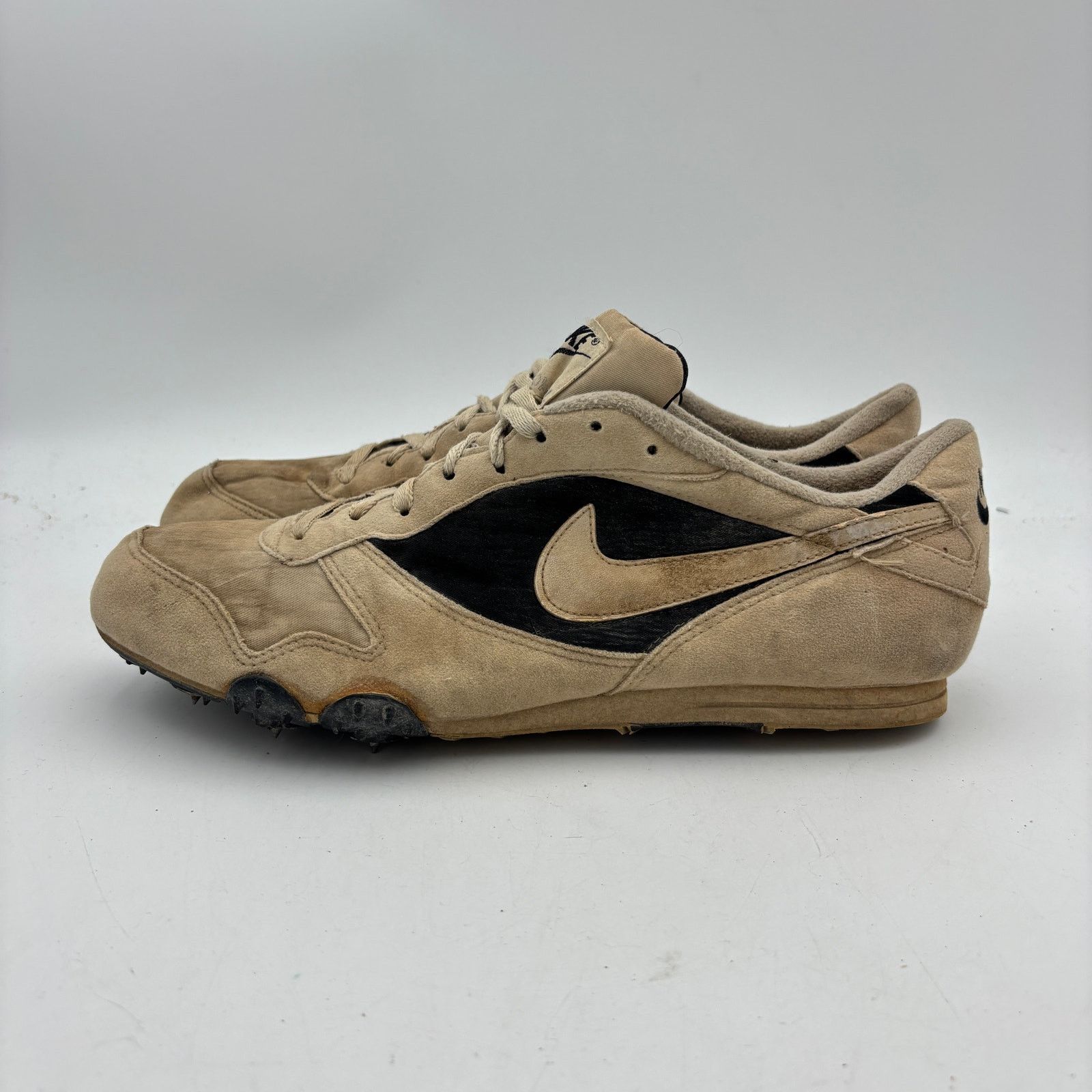 Nike Vintage 90s Nike Zoom Track Spikes Shoes Waffle Suede 13 Size US 13 / EU 46 - 5 Thumbnail