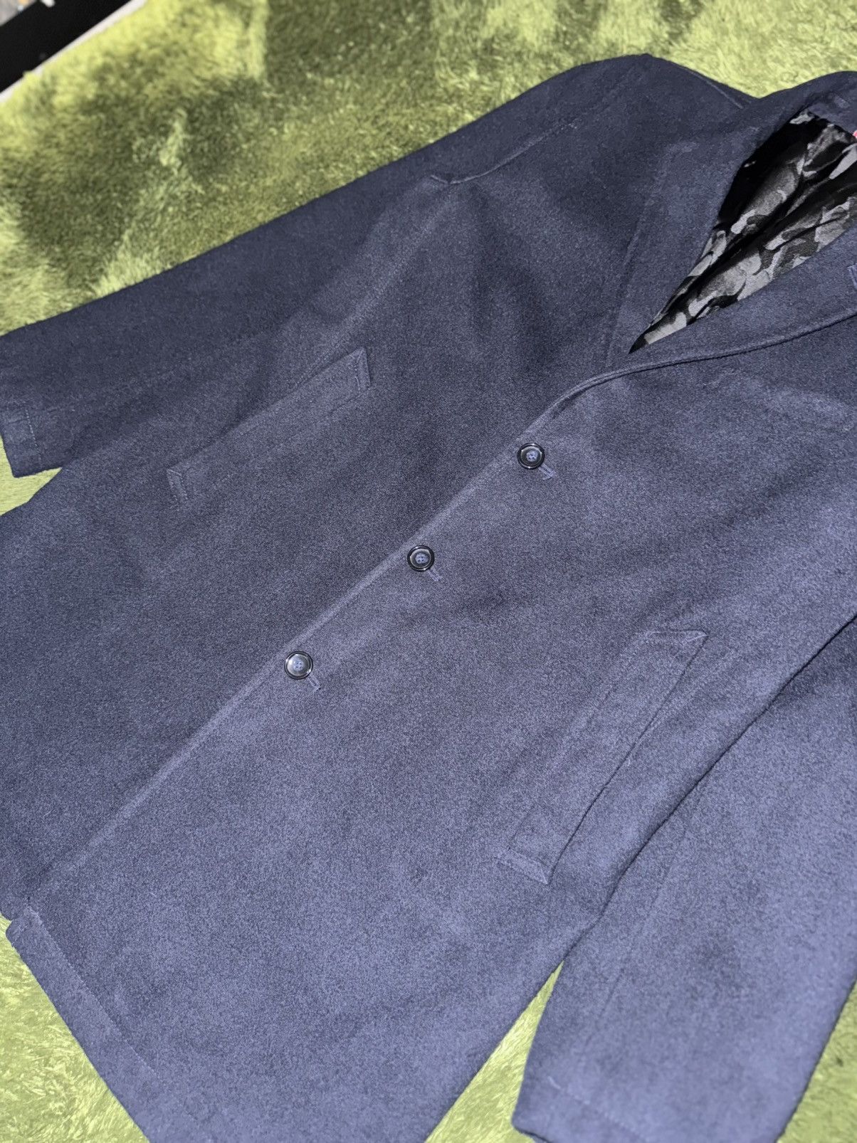 Beams Japan [M] BEAMS HEART 3-Button Half Coat Blazer Size US M / EU 48-50 / 2 - 3 Thumbnail
