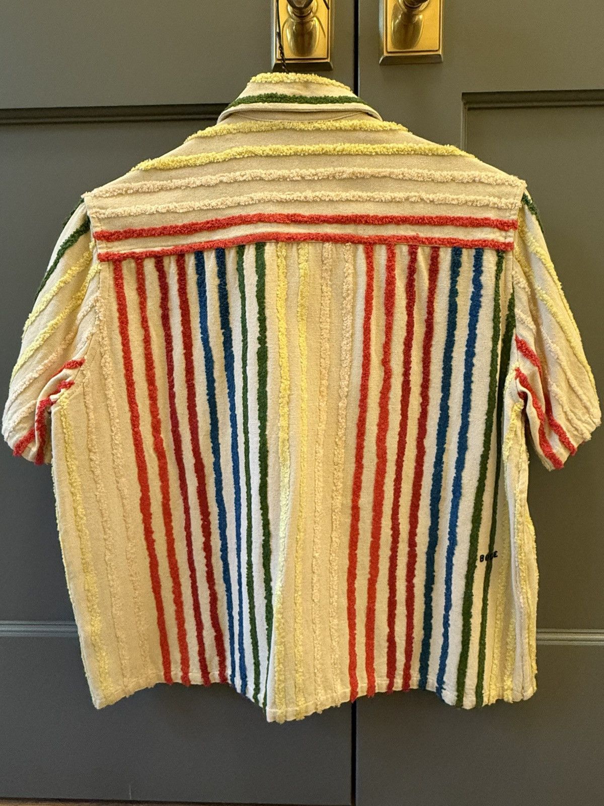 Bode Bode XS/S short sleeve vertical stripe colored shirt Size US S / EU 44-46 / 1 - 2 Thumbnail