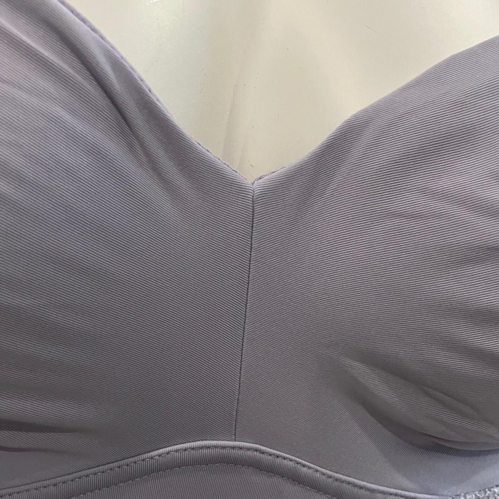 Other Cake Lingerie Soft Lilac Nursing Bra with Lace Trim Size ONE SIZE - 5 Thumbnail