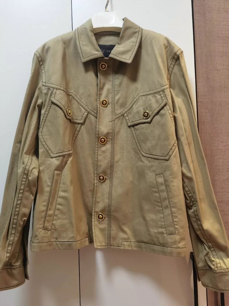 Versace Versace Mainline coat Size US L / EU 52-54 / 3 - 1 Thumbnail