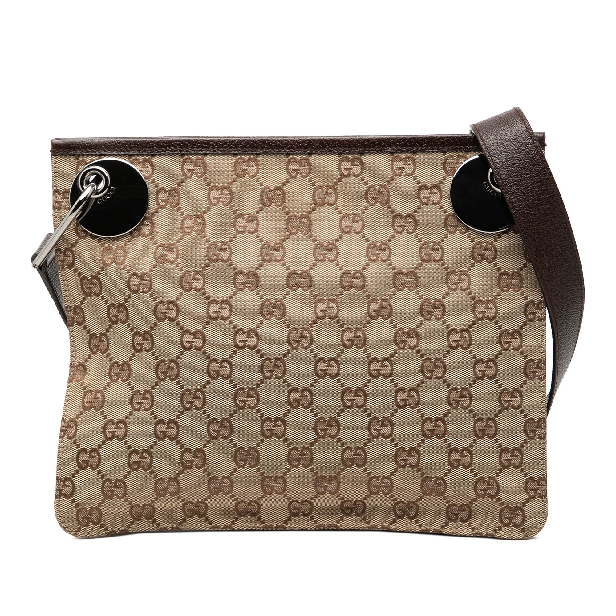 Gucci Gucci GG Canvas Eclipse Crossbody Size ONE SIZE - 1 Thumbnail