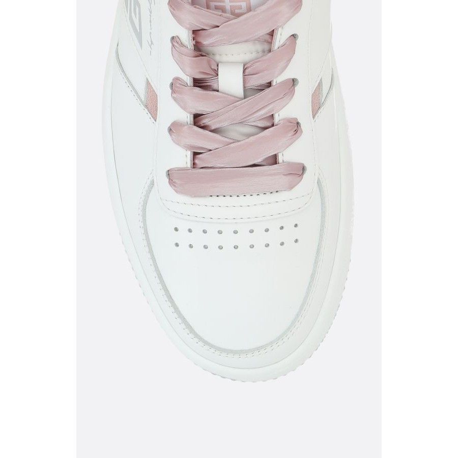Givenchy GIVENCHY G Move White/Pink Leather Sneakers New & Authentic Size US 6 / IT 36 - 5 Thumbnail