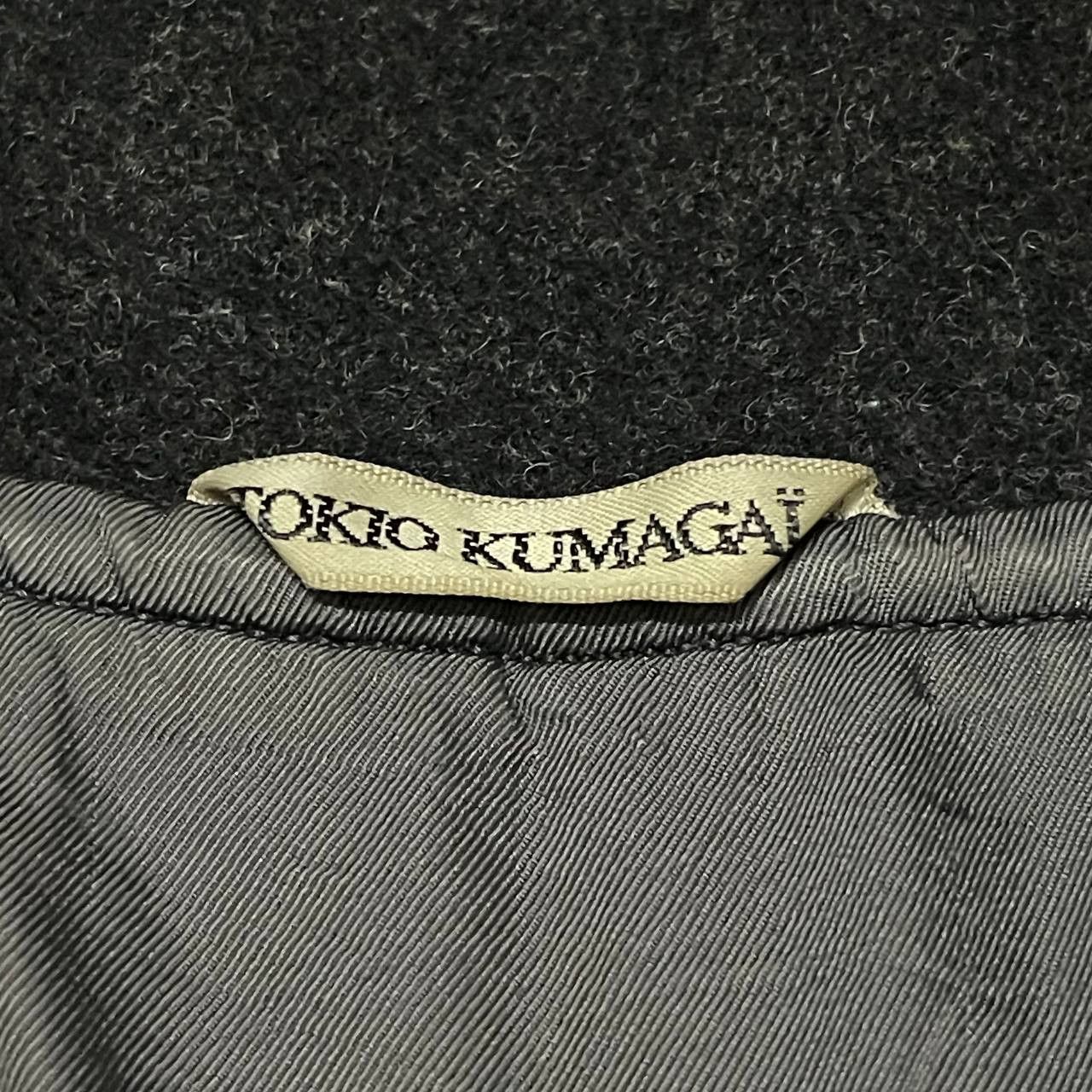 Tokio Kumagai Vintage Tokio Kumagai Wool Kimono Hooded Coat Yohji Yamamoto Size US M / EU 48-50 / 2 - 11 Thumbnail