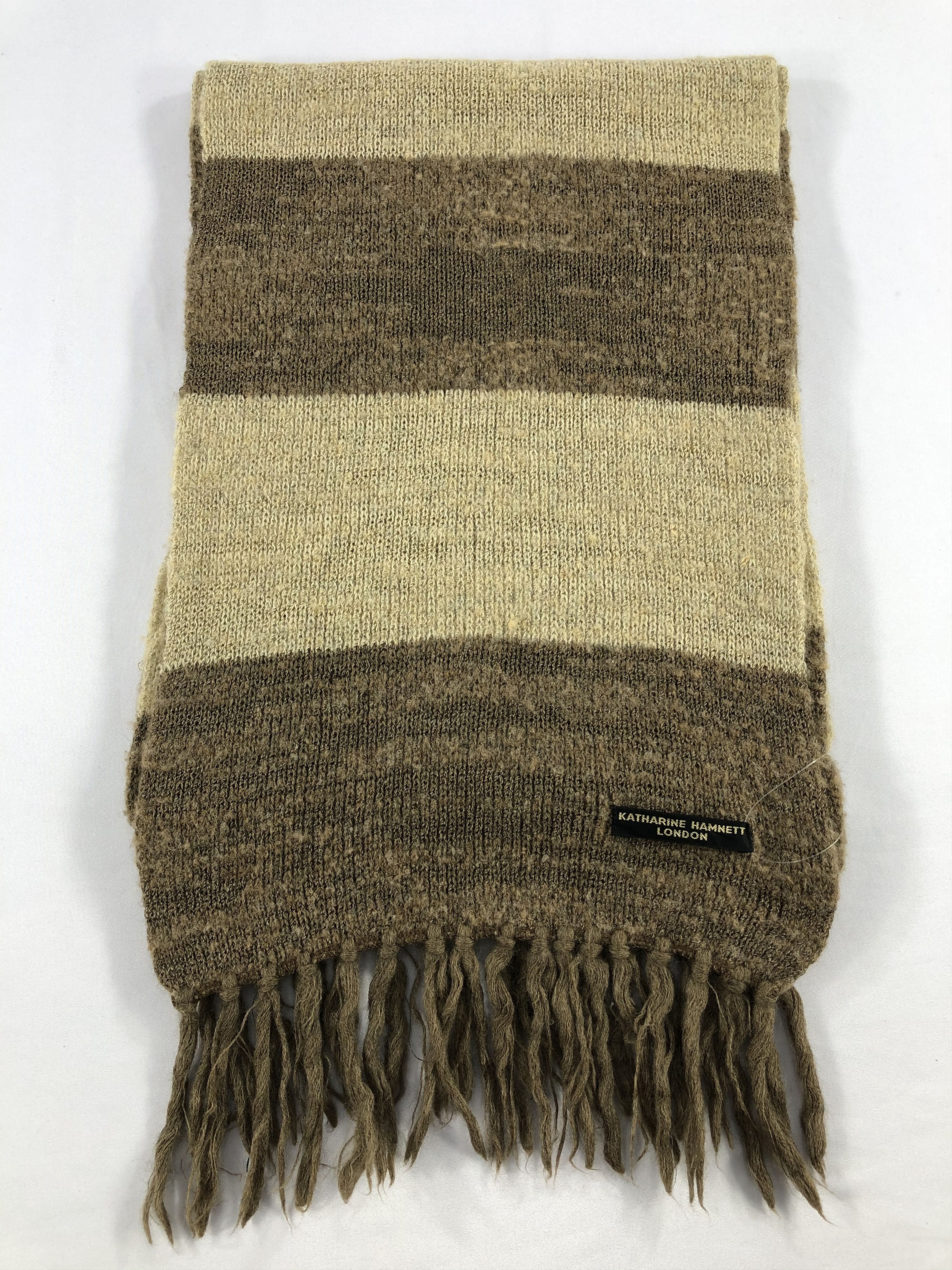 Katharine Hamnett London Vintage Katharine Hamnett Scarf/Muffler/Neckwear MF1824 Size ONE SIZE - 2 Thumbnail