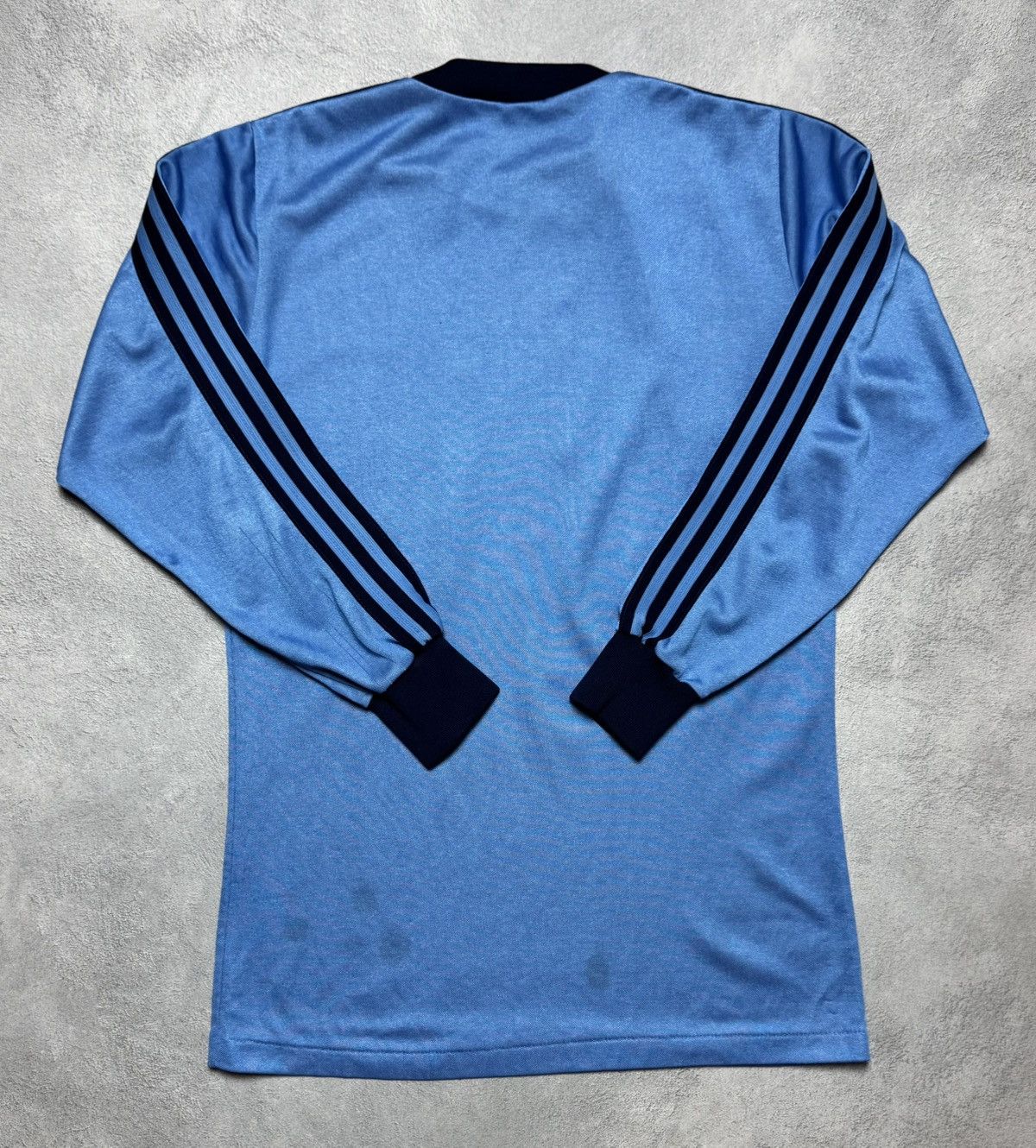 Adidas 80s Adidas Template Football Shirt Soccer Jersey Long Sleeve Size US M / EU 48-50 / 2 - 2 Thumbnail