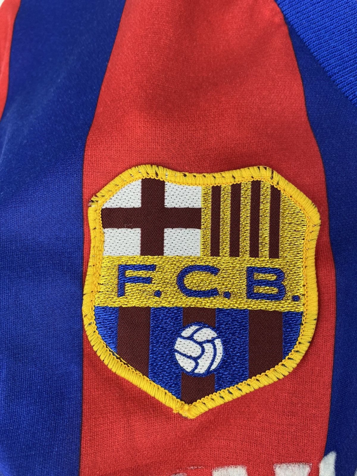 Vintage Vintage Barcelona O’Neills 70s 80s Soccer Jersey Shirt Rare Size US M / EU 48-50 / 2 - 3 Thumbnail