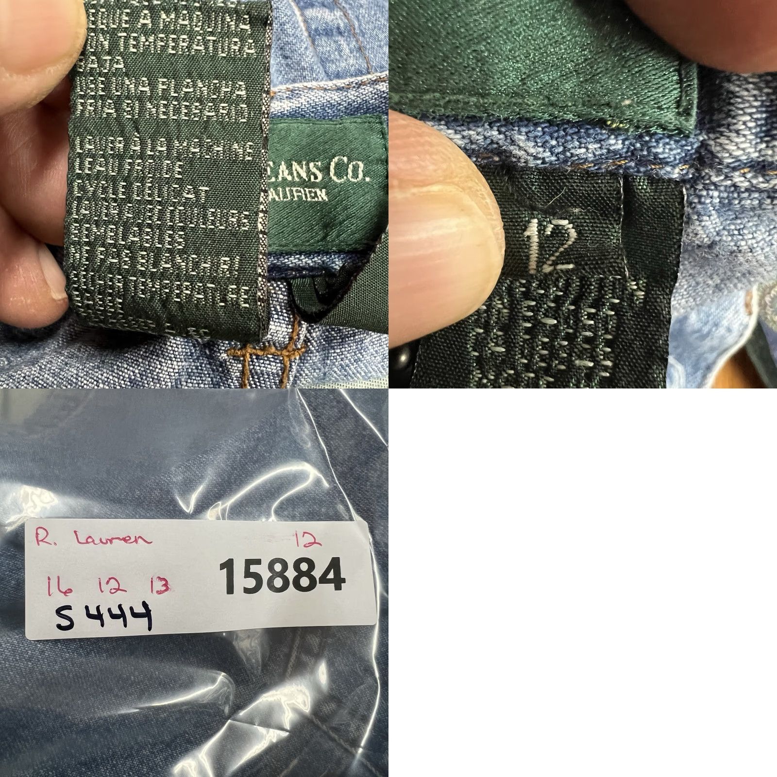 Ralph Lauren VINTAGE No, sorry. Size 34" / US 12 / IT 48 - 8 Thumbnail