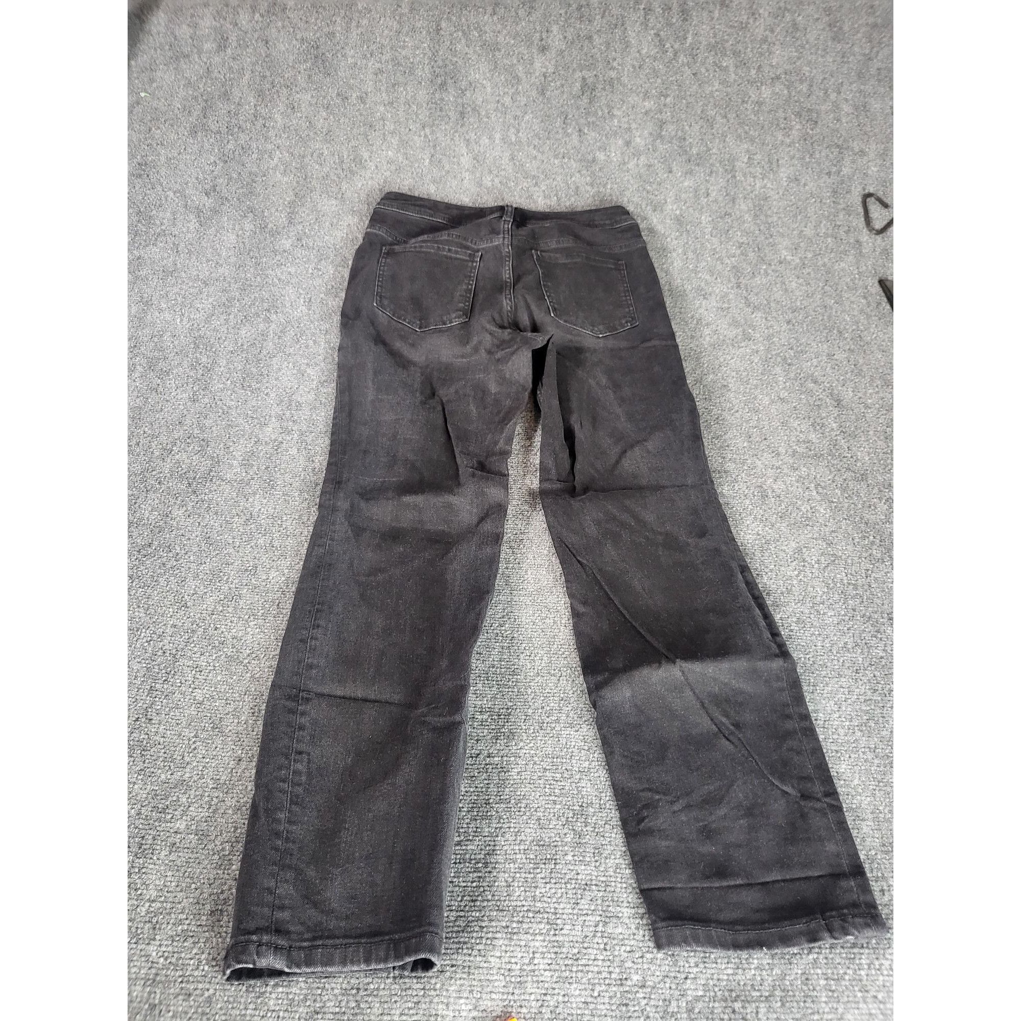 Free People Free People We The Free Evie Mid Rise Slim Straight Jeans Wo Size 28" / US 6 / IT 42 - 8 Thumbnail