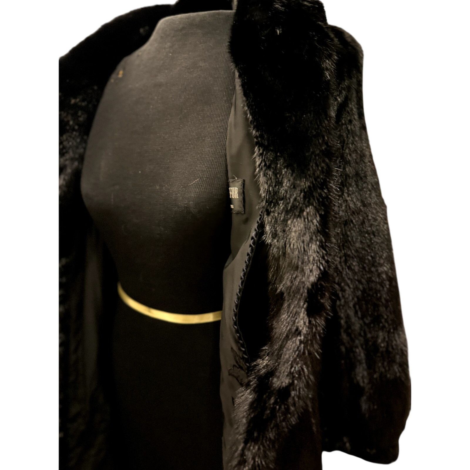 Vintage Vtg '70s Mint Zibeline Fur by "Zibelline Fur"- Rare Luxury Size M / US 6-8 / IT 42-44 - 13 Thumbnail