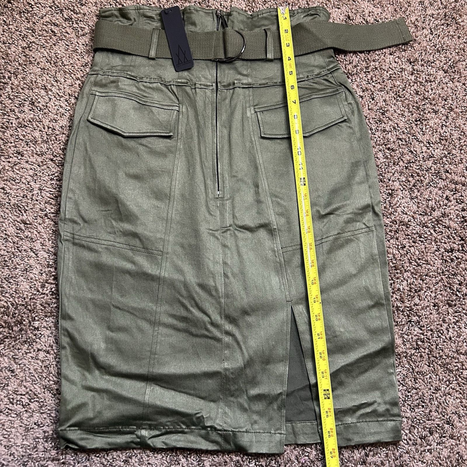 Other Lala Anthony Army Green Skirt - Women’s Size 12 Size 34" / US 12 / IT 48 - 9 Thumbnail