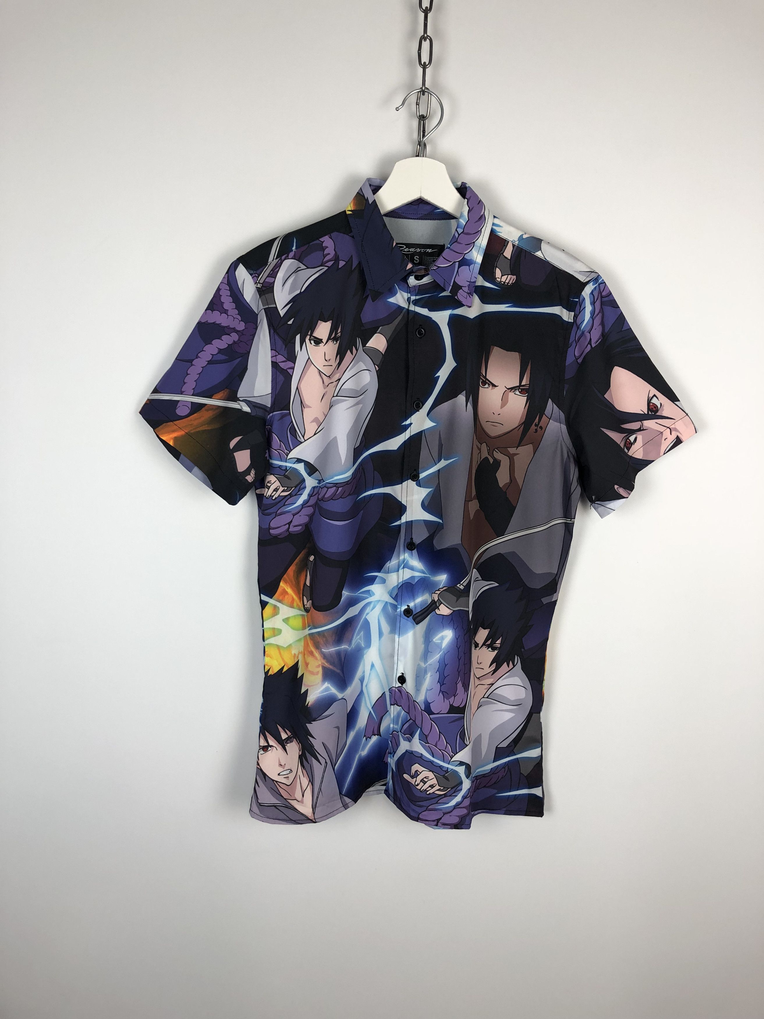 Anime Reason Naruto Shirt Sasuke Overprinted size S Size US S / EU 44-46 / 1 - 1 Thumbnail