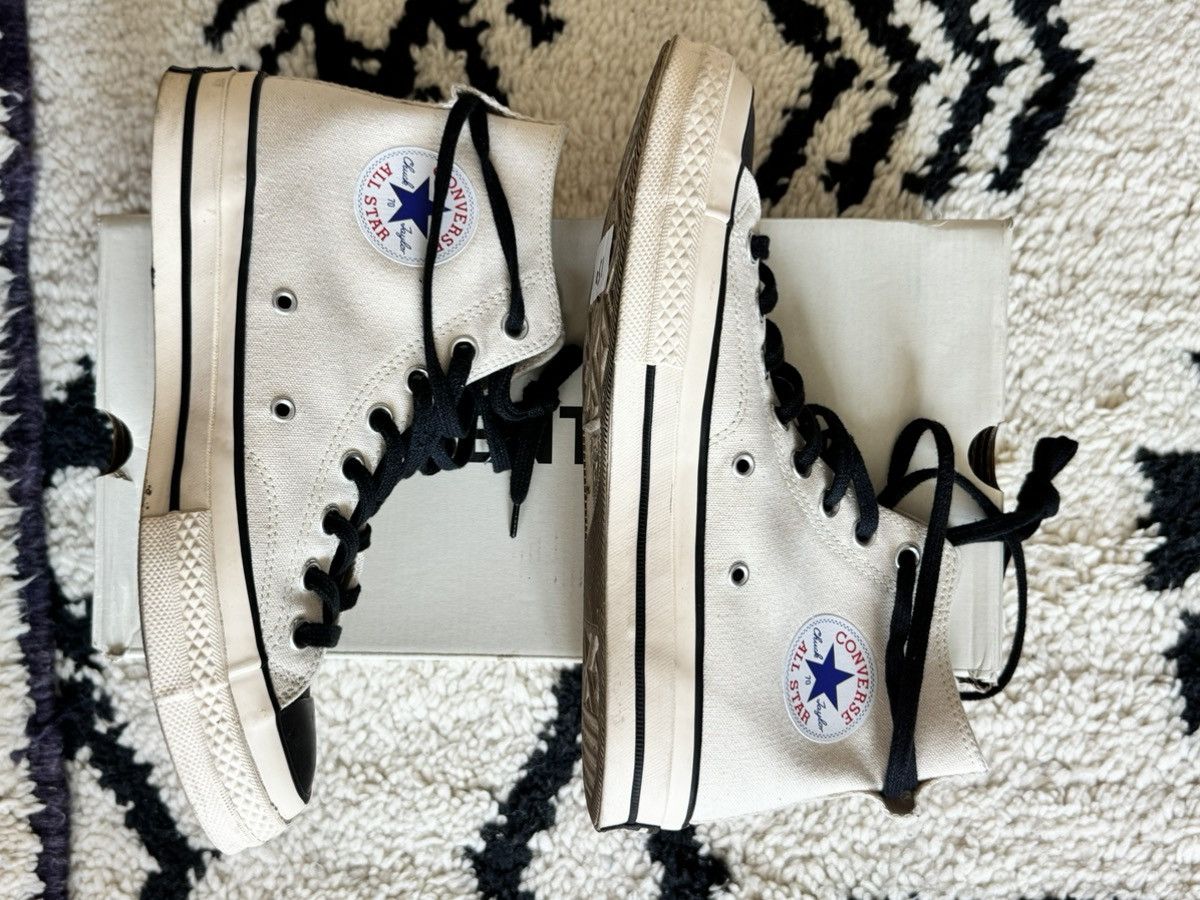 Fear of God Fear of God Essentials x Converse Chuck 70 Hi Natural US7.5 Size US 7.5 / EU 40-41 - 4 Thumbnail