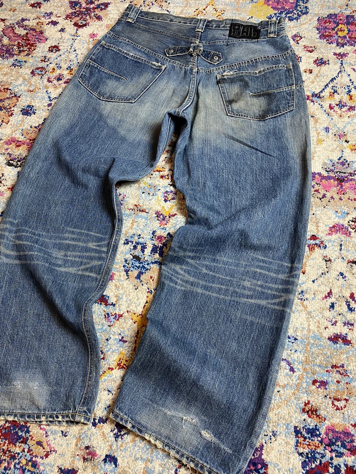 BAL × Japanese Brand × Vintage 90s Vintage BAL Balance Tokyo Japan Selvedge Denim W32 Size US 33 - 3 Thumbnail
