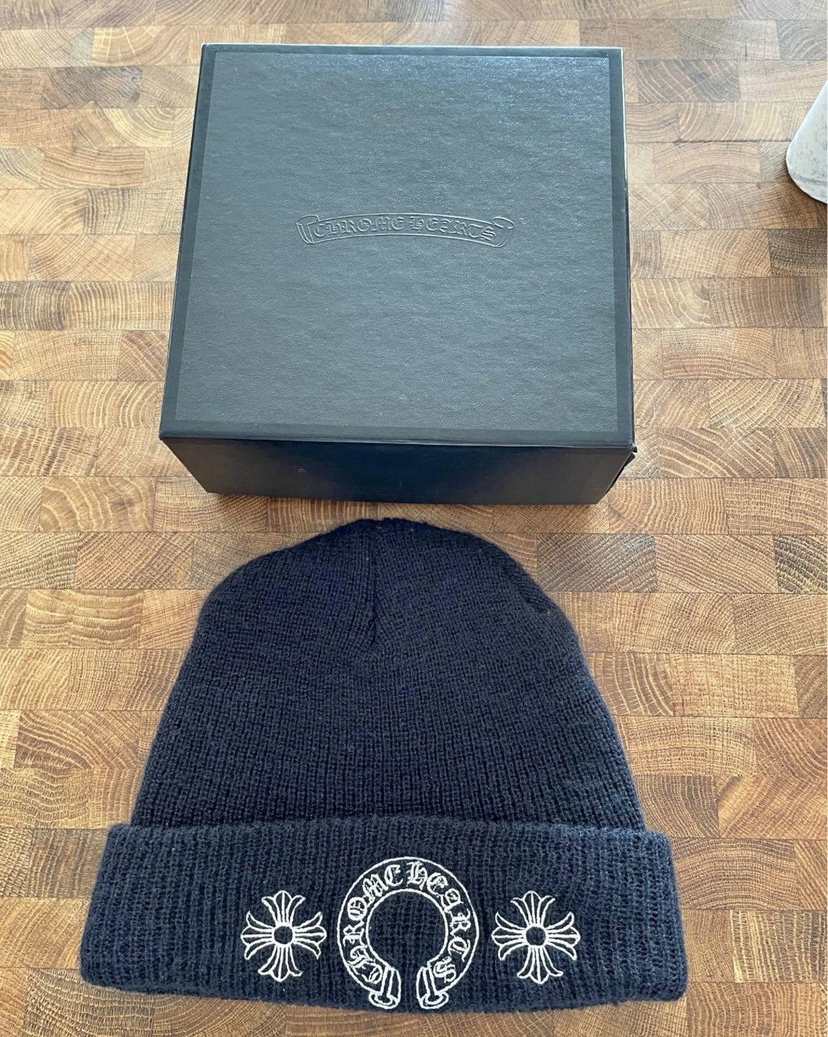Chrome Hearts Horseshoe Beanie | Grailed