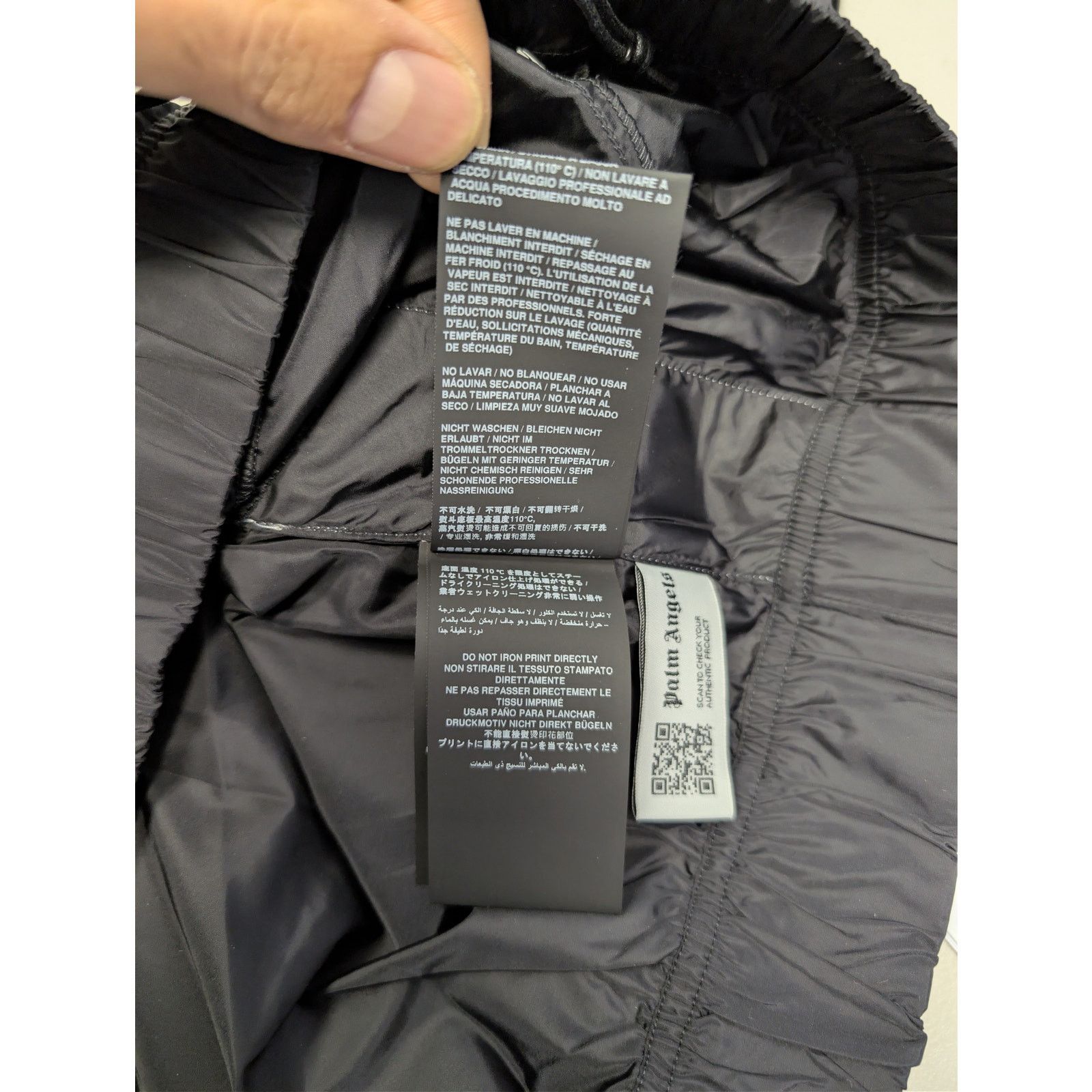 Palm Angels o1rshd1 New Cargo Aftersport Track Pants in Black Size US 36 / EU 52 - 19 Thumbnail