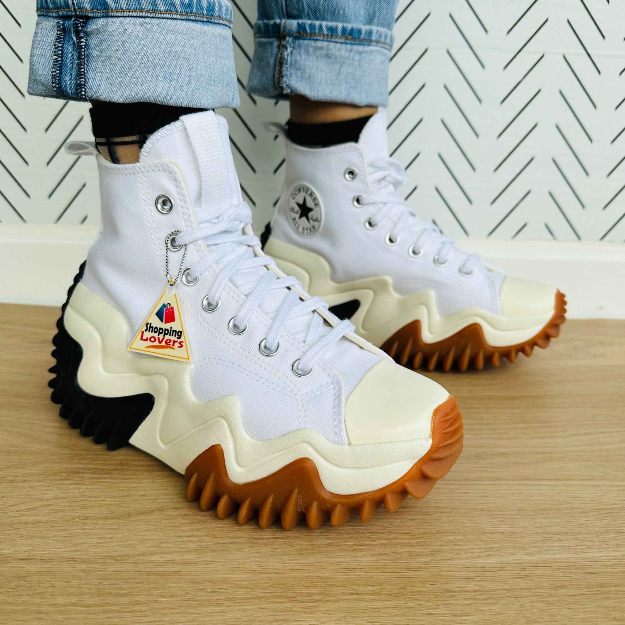 ⭐Converse Run Star Motion CX Platform Women Chunky Shoes