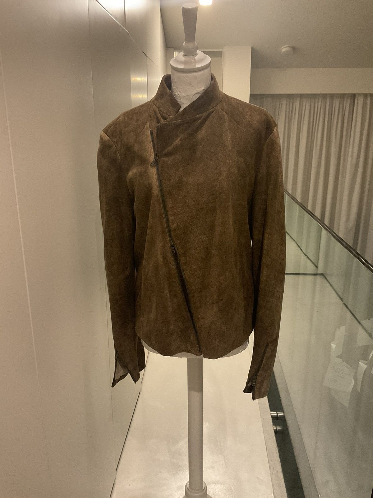 Lumen Et Umbra Lumen dt umbra Goat suede fencing jacket Size US M / EU 48-50 / 2 - 1 Thumbnail