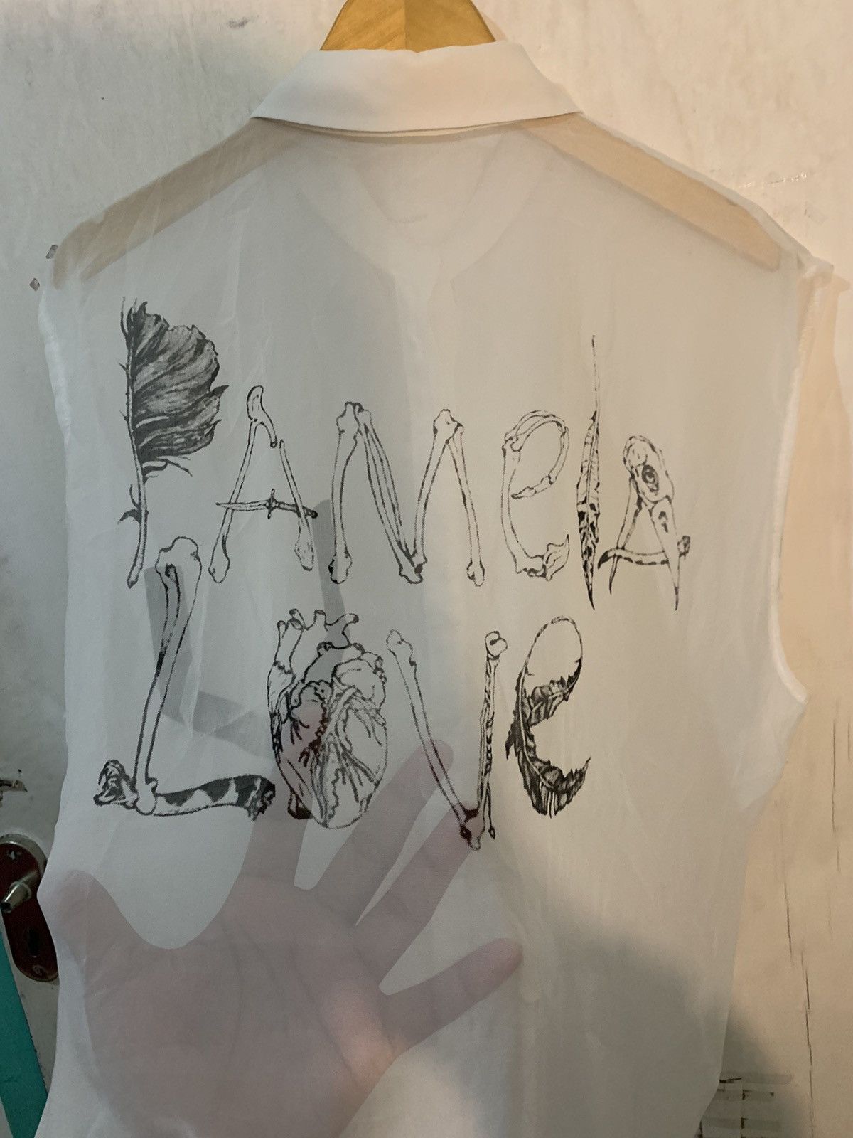 Issey Miyake Love Pamela Transparent Sleeveless Issey Miyake styel Size US XL / EU 56 / 4 - 6 Thumbnail