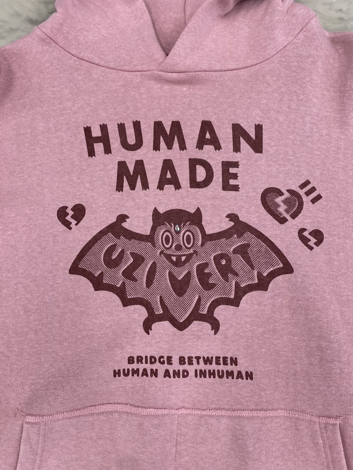 Human Made Human Made x Lil Uzi Diamond Bat Hoodie pink medium 