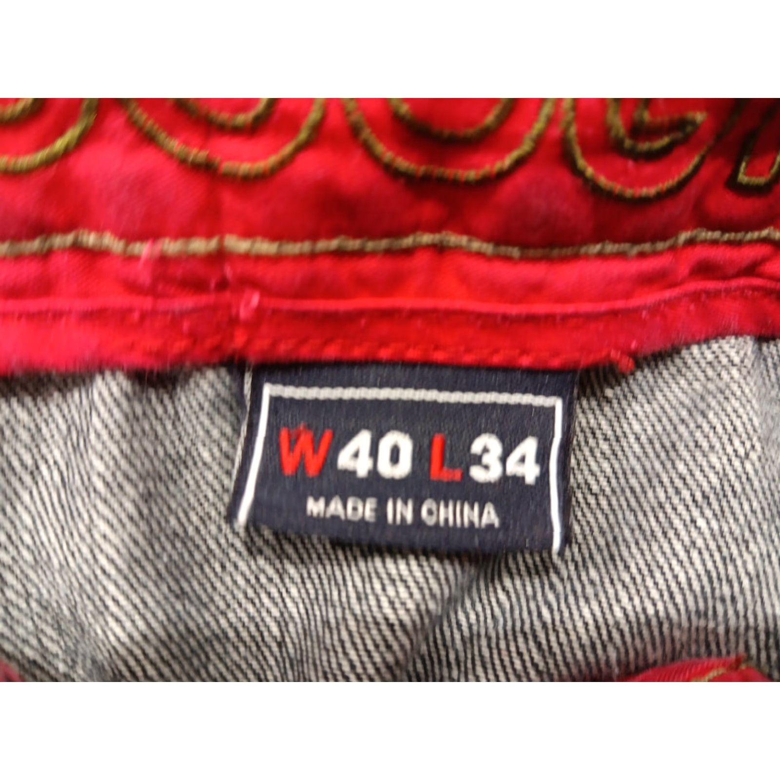 Coogi VINTAGE COOGI Jeans 40×34 Black Denim 5-Pocket Embroidered Wide-Leg High Rise Baggy Grunge 90s Hip Hop Mens Jeans Size US 40 / EU 56 - 3 Thumbnail