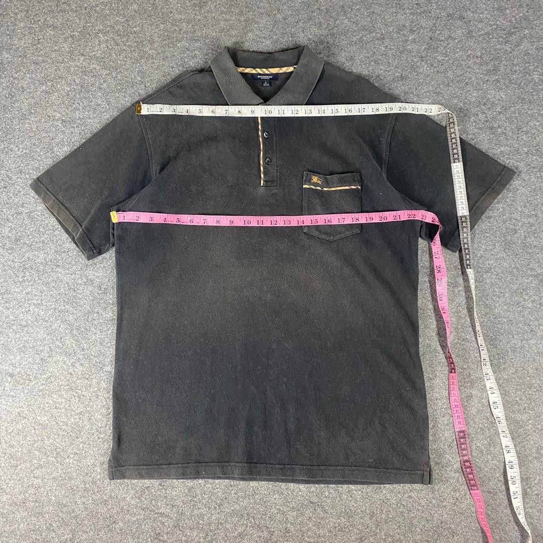 Burberry Prorsum Vintage Burberry Single Pocket Polo Shirt Size US L / EU 52-54 / 3 - 4 Thumbnail