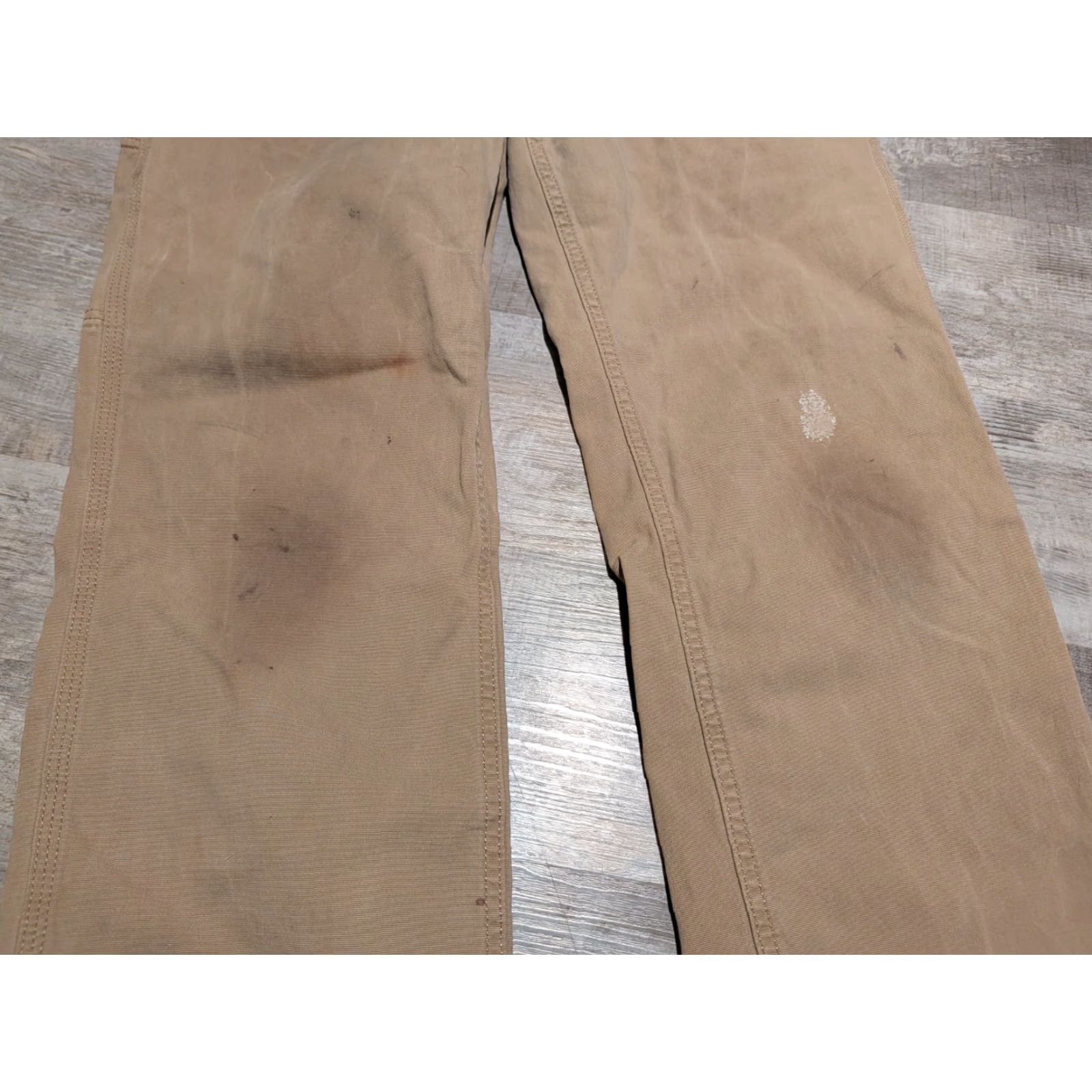 Carhartt Carhartt Relaxed Fit Utility Pants Mens 34x30 Tan Twill Workwear Pants Size US 34 / EU 50 - 3 Thumbnail