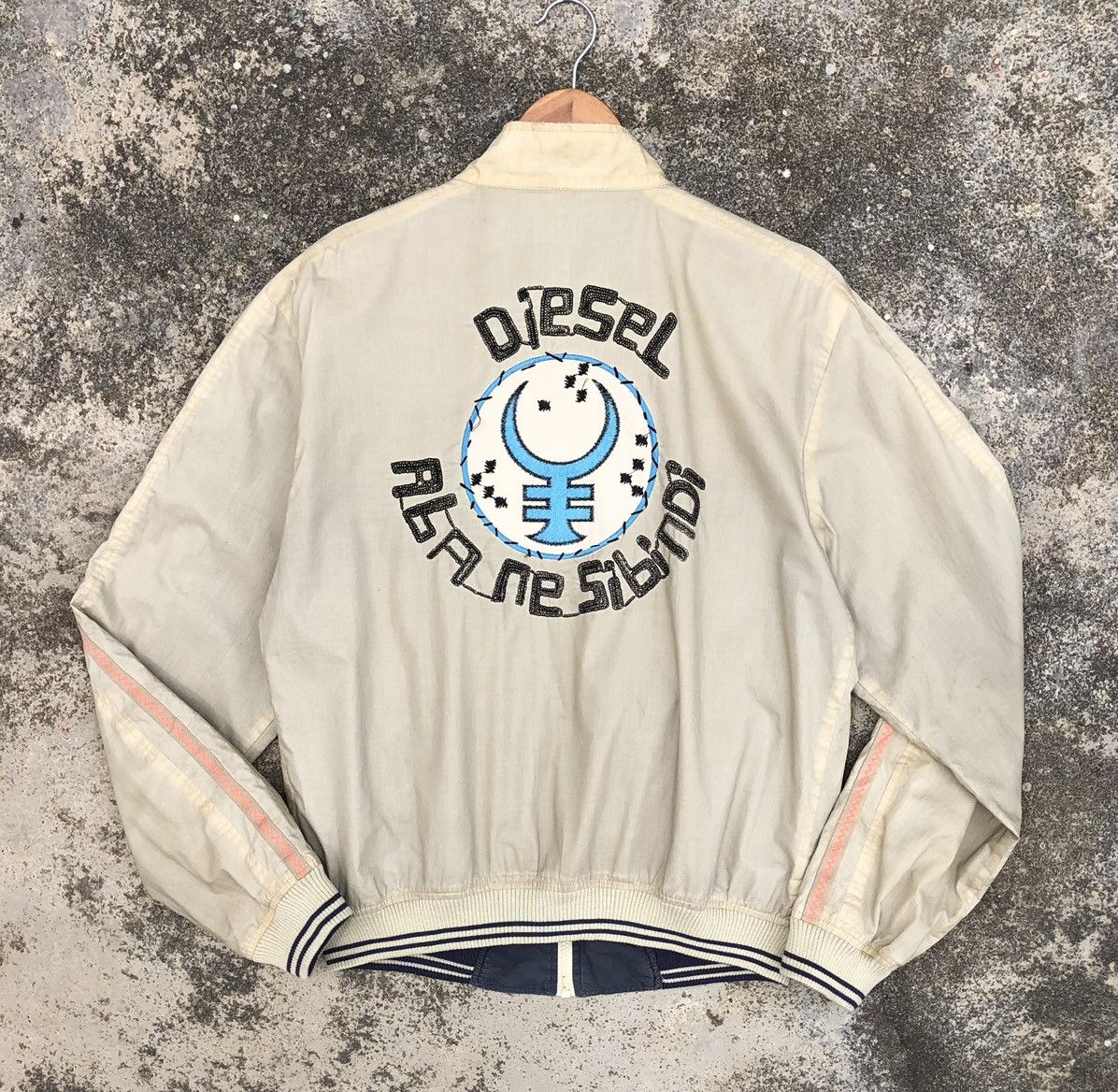 Diesel Vintage Diesel Sun Faded Reversible Bomber Jacket Size US M / EU 48-50 / 2 - 1 Thumbnail