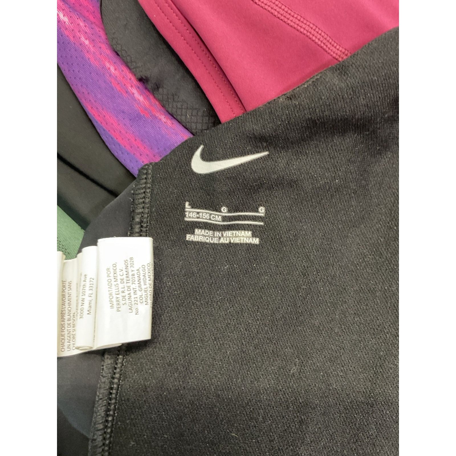 Nike Nike Dri-FIT Graphic Longline Sports Bra Size L / US 10 / IT 46 - 3 Thumbnail