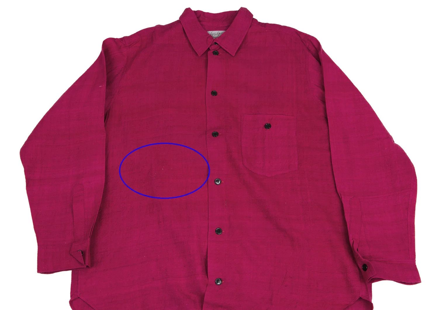 Yohji Yamamoto Yohji Yamamoto Silk Shirt Pink M Size US M / EU 48-50 / 2 - 2 Thumbnail