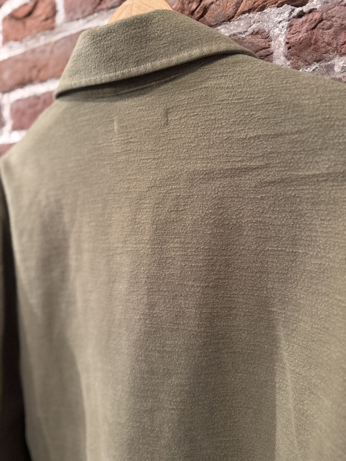 Our Legacy Our Legacy Evening Coach Jacket - Khaki Green Size US M / EU 48-50 / 2 - 5 Thumbnail