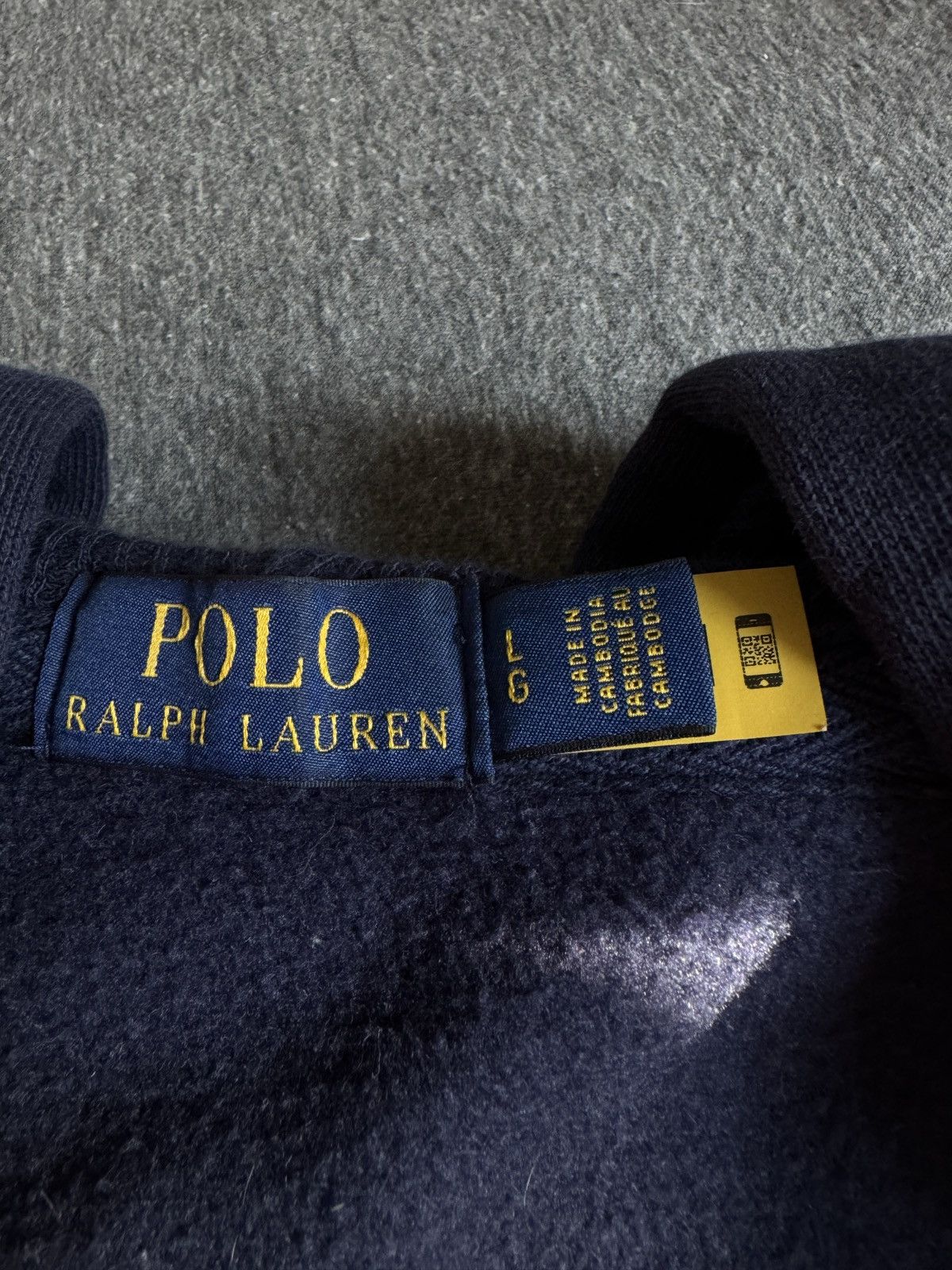 Polo Ralph Lauren Ralph Lauren Polo Hoodie - Navy Blue Size US L / EU 52-54 / 3 - 2 Thumbnail