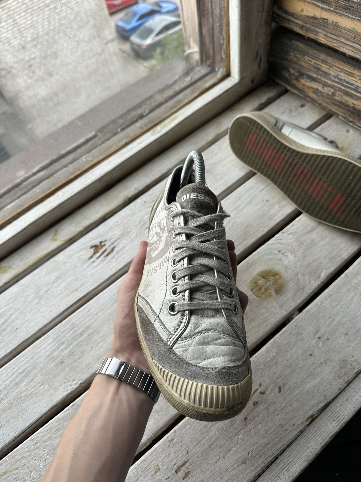 Diesel 🚨DIESEL AVANT GARDE SHOES LOW SNEAKERS IFSIXWASNINE STYLE Size US 9 / EU 42 - 3 Thumbnail