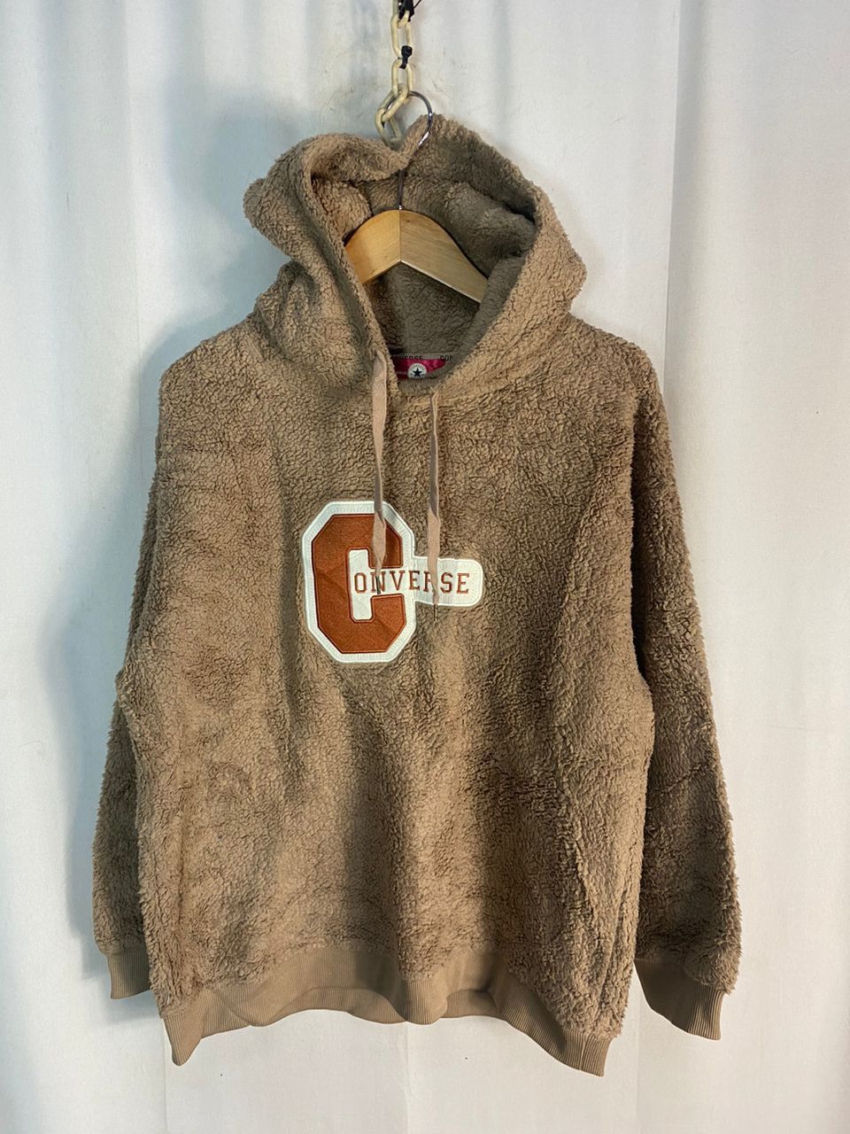 Converse Converse embroidered logo fleece hoodie Size US M / EU 48-50 / 2 - 1 Thumbnail