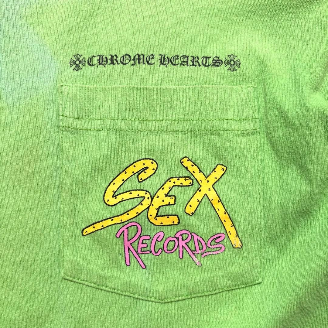 Chrome Hearts CHROME HEARTS MATTY BOY SEX RECORDS L/S T-Shirt Green XL Size US XL / EU 56 / 4 - 5 Thumbnail