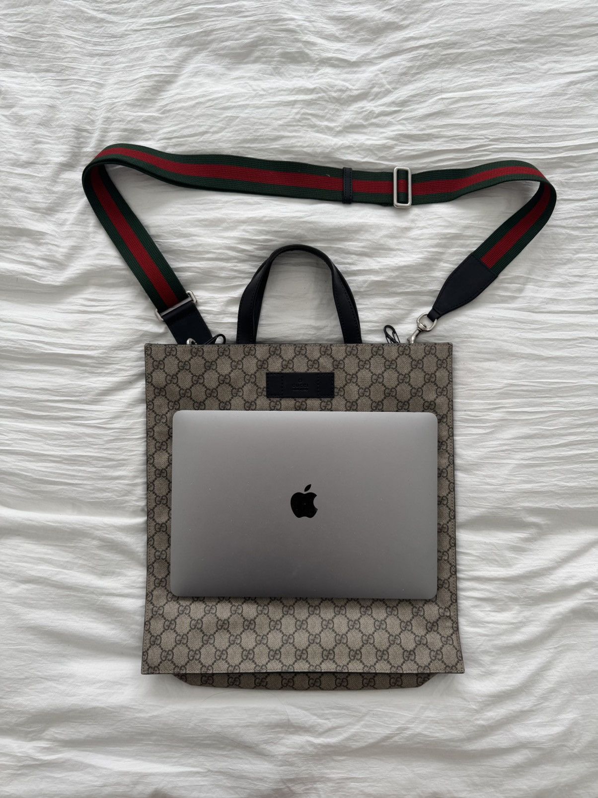 Gucci Gucci GG Canvas Tote Bag Size ONE SIZE - 5 Thumbnail