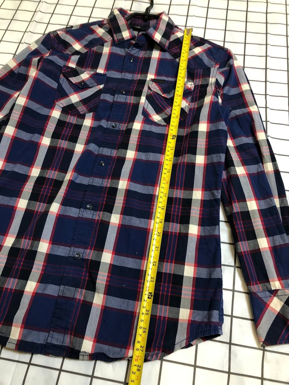 Diesel Diesel Flannel Shirt Multicolor Lined Button Down Size US S / EU 44-46 / 1 - 3 Thumbnail