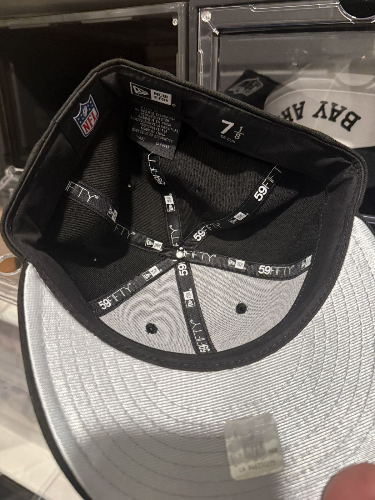 Born X Raised × NFL × New Era BORN x RAISE Raiders hat 7 1/8 Size ONE SIZE - 3 Thumbnail