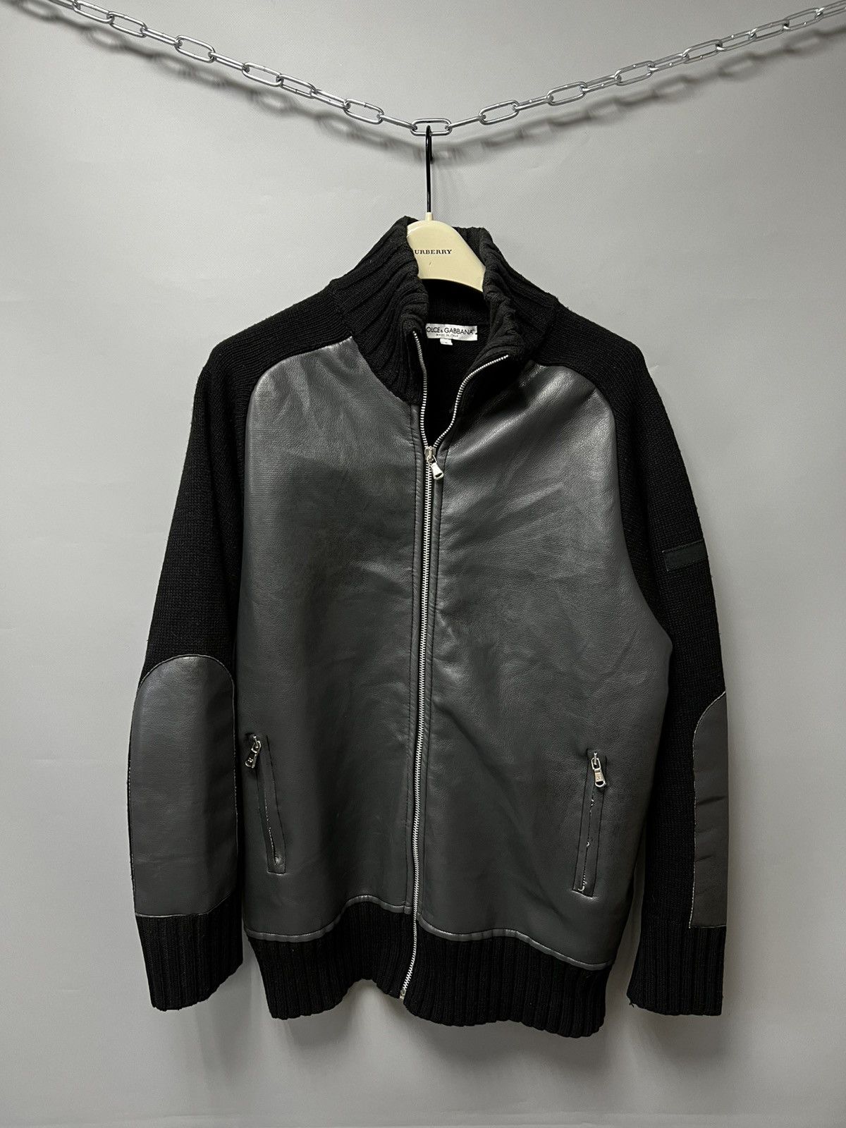 Dolce & Gabbana Dolce & Gabbana Vintage Sweater Zip Jacket Y2K Size US L / EU 52-54 / 3 - 2 Thumbnail