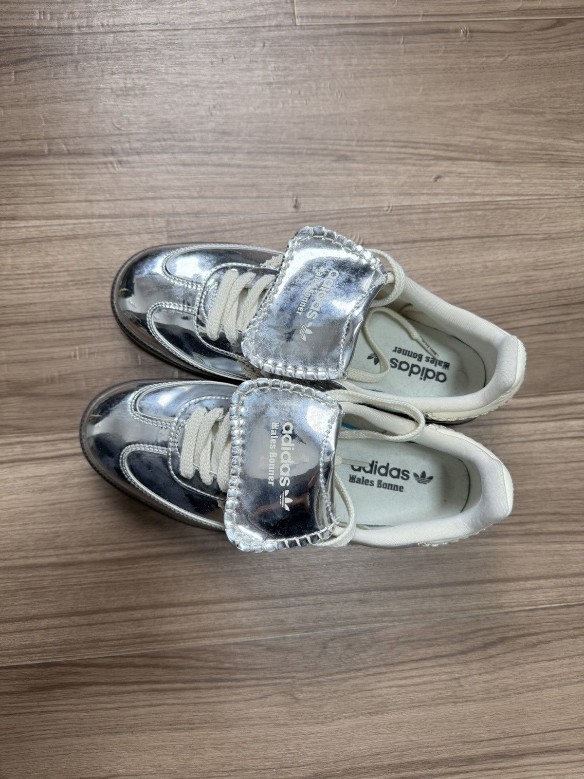 Wales Bonner Wales Bonner x adidas Samba Silver Metallic Size US 8 / EU 41 - 2 Thumbnail