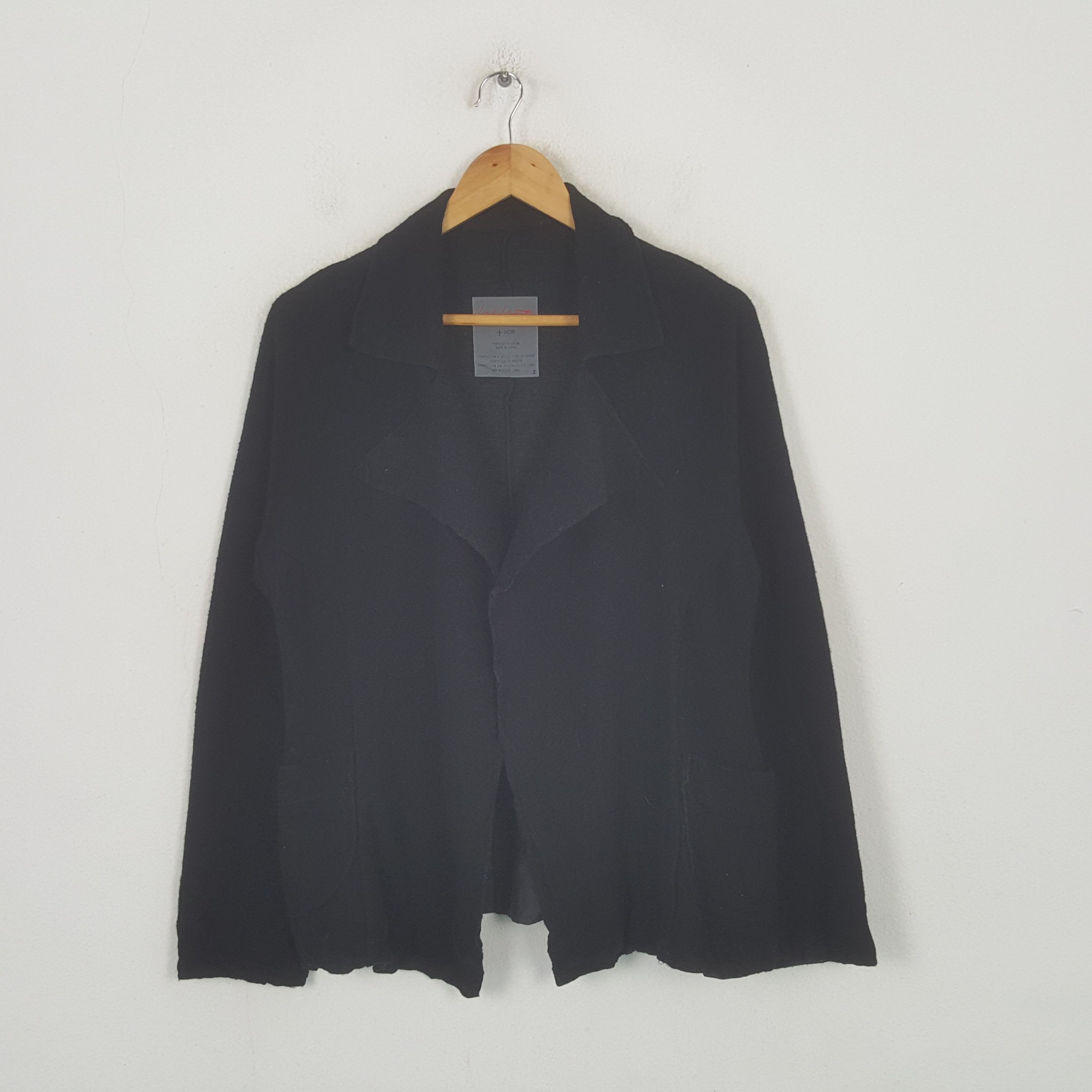 Yohji Yamamoto Vintage Yohji Yamamoto X Noir Japanese Luxury Jacket C296N21 Size US S / EU 44-46 / 1 - 1 Thumbnail