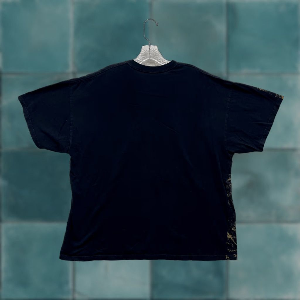 Gloverall Y2K Vintage Cowboy Up T-Shirt Graphic Tee 2XL Black Mens Grunge Western Horse All Over Print Size US XXL / EU 58 / 5 - 1 Thumbnail
