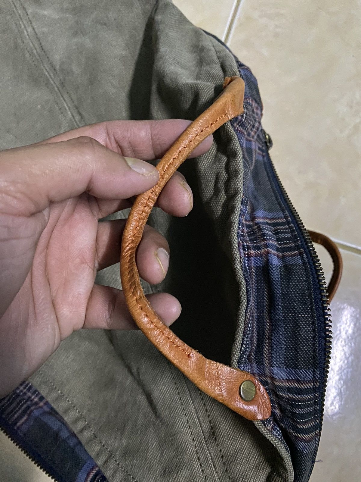 Japanese Brand × Vintage Vtg Bagpack Kanvas Size ONE SIZE - 9 Thumbnail